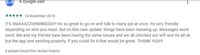 good user remarks on kik