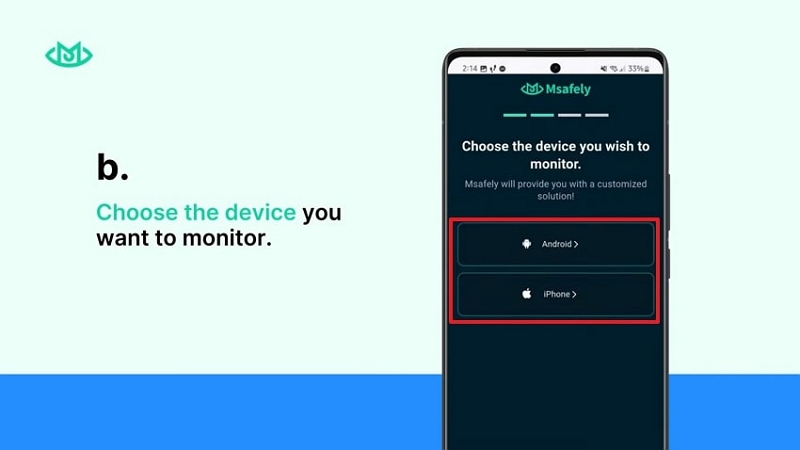 choose android or iphone 
