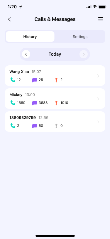 famisafe ios call and messages